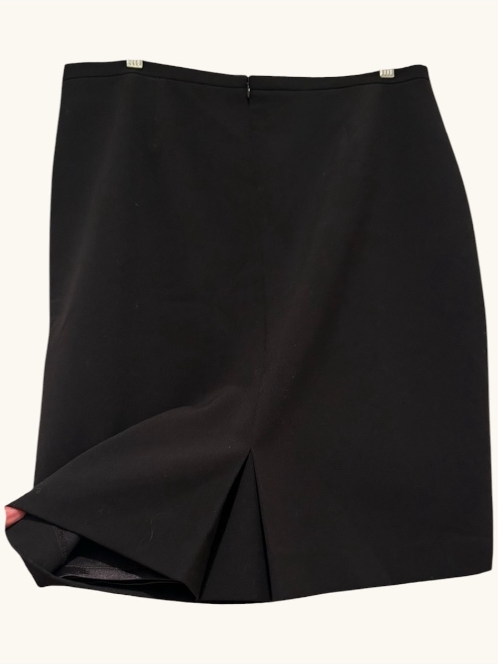 NWT T Tahari Ryan Pencil Skirt | Black | Size 10 | - Picture 4 of 8